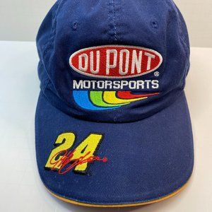 Vintage NASCAR Chase Authentic Jeff Gordon 24 DuPont Hat Cap